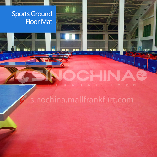 Indoor table tennis playground special floor rubber professional table tennis indoor floor rubber PVC sports floor